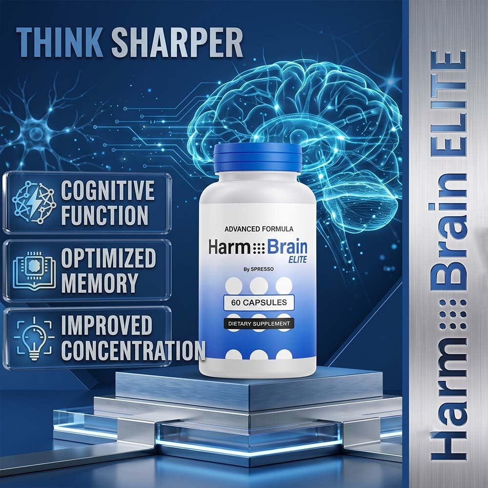 SPRESSO Harm Brain Capsules, 60 Capsules