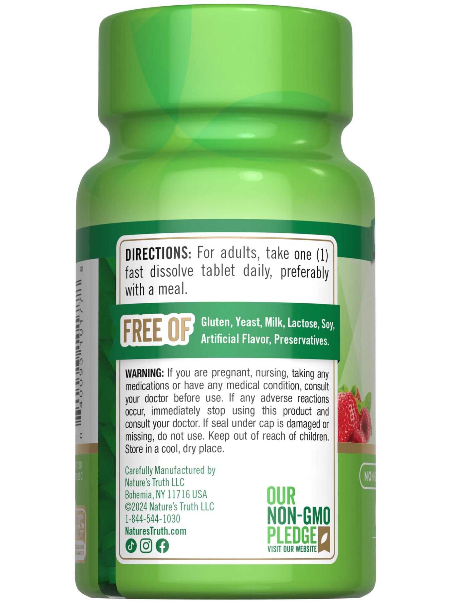 Nature's Truth Vitamin B12 Tablets, 60 Count