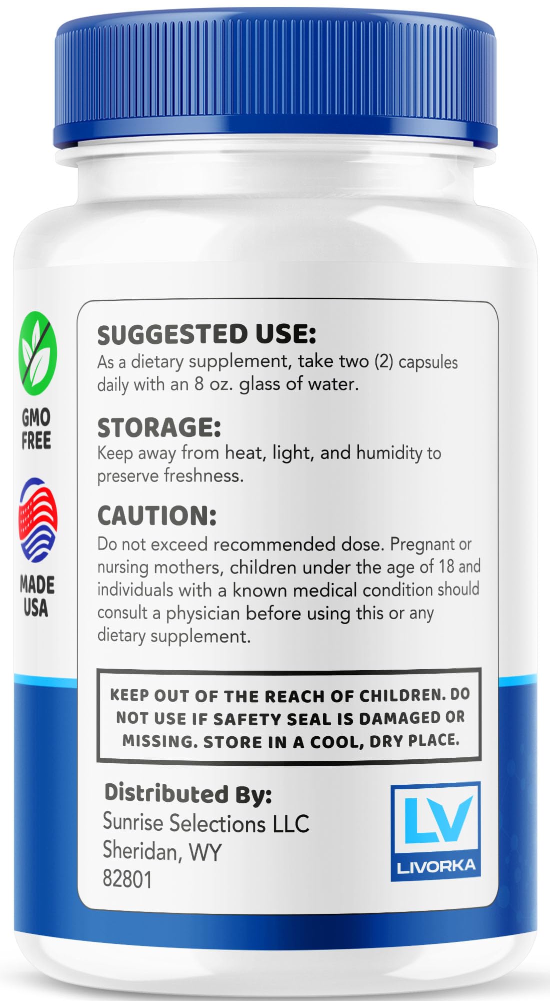 LIVORKA Memo Genesis Capsules, 300 Capsules