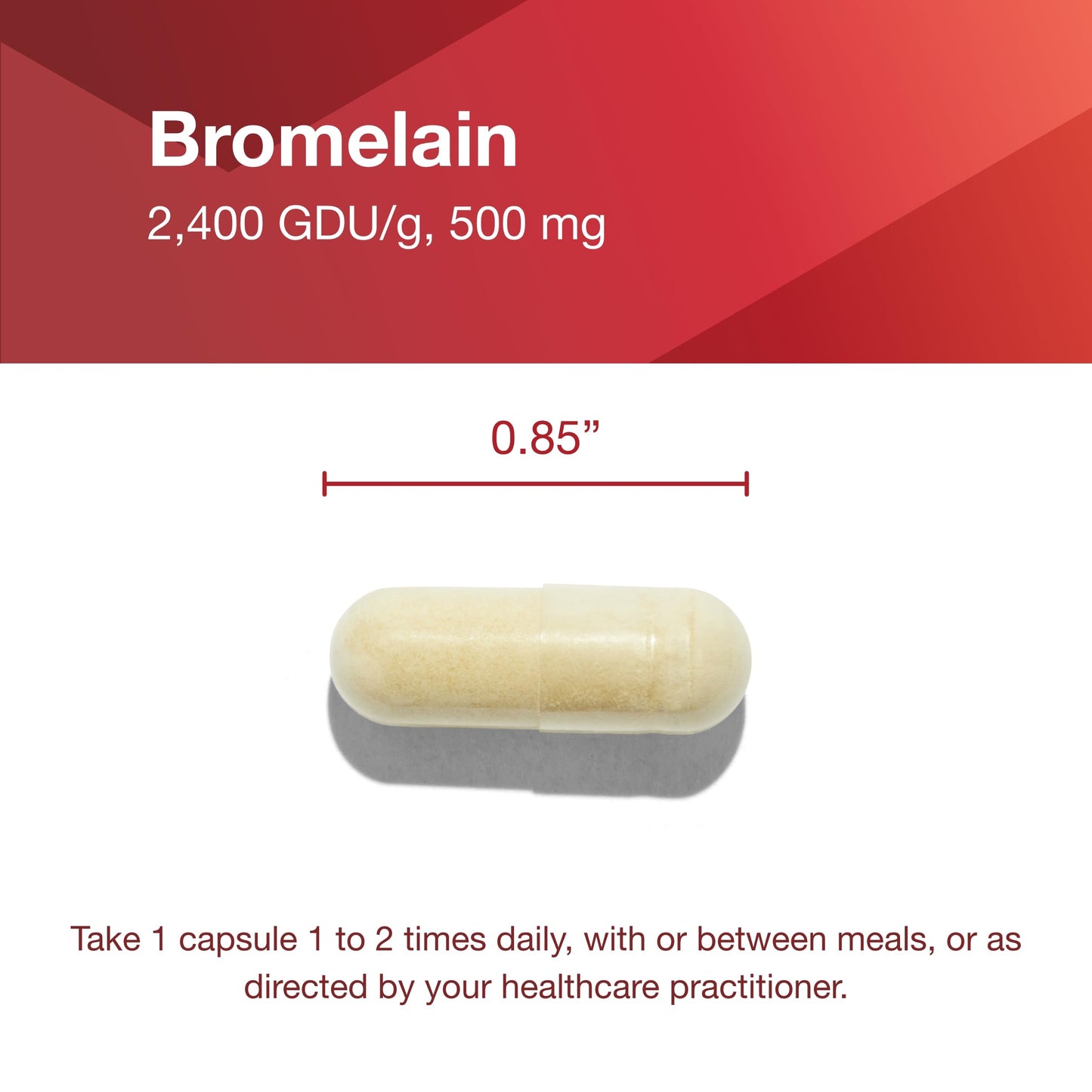 PROTOCOL FOR LIFE BALANCE Bromelain 500mg Digestive Enzyme Capsules 90