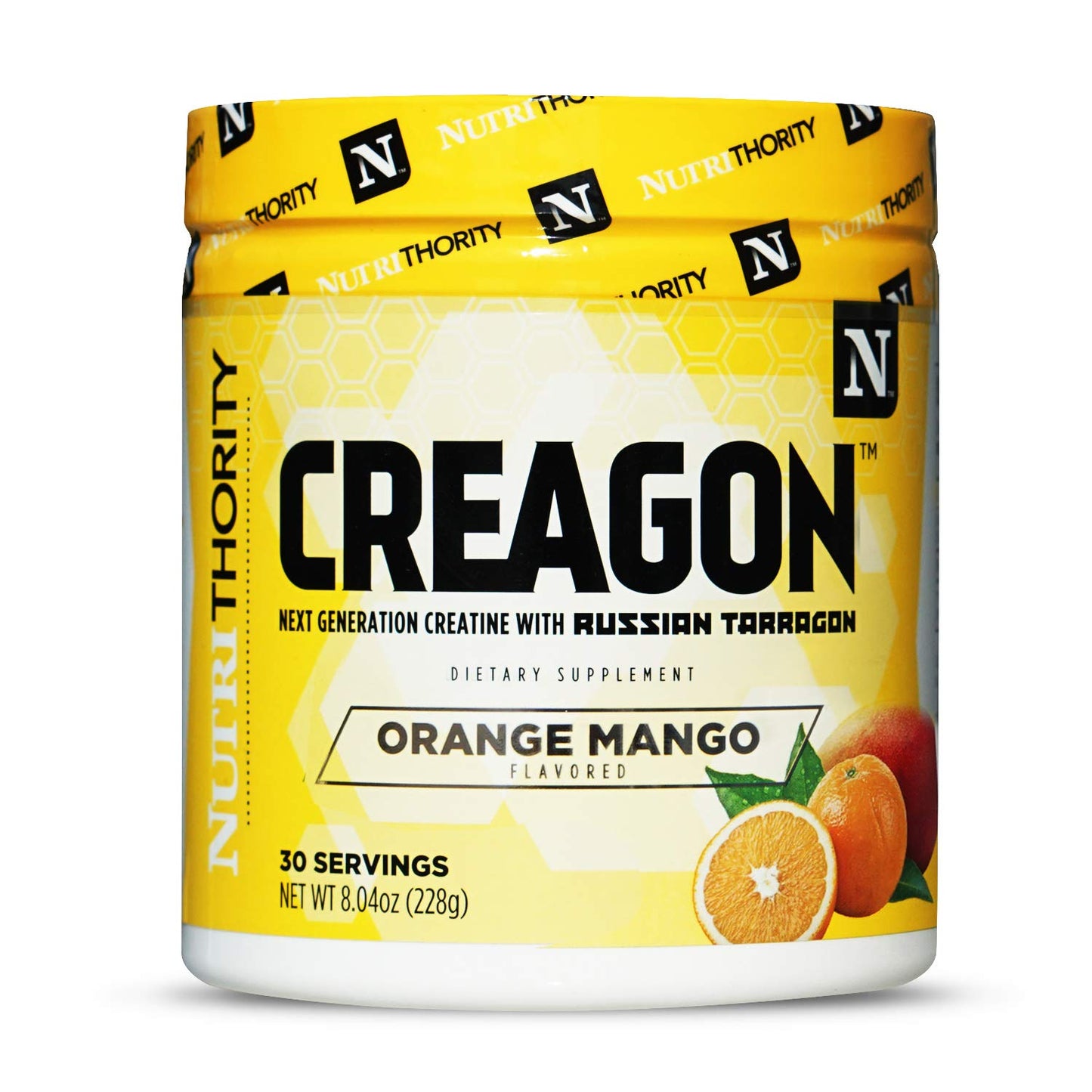 Nutrithority Creagon Next Generation Creatine Orange Mango Powder 19