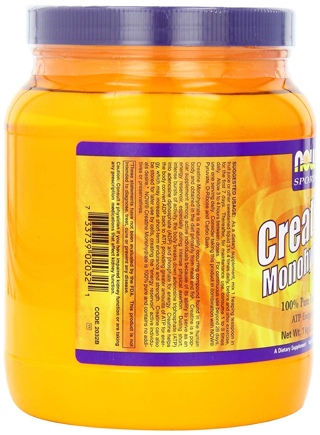NOW Foods Creatine Powder 70.4 oz