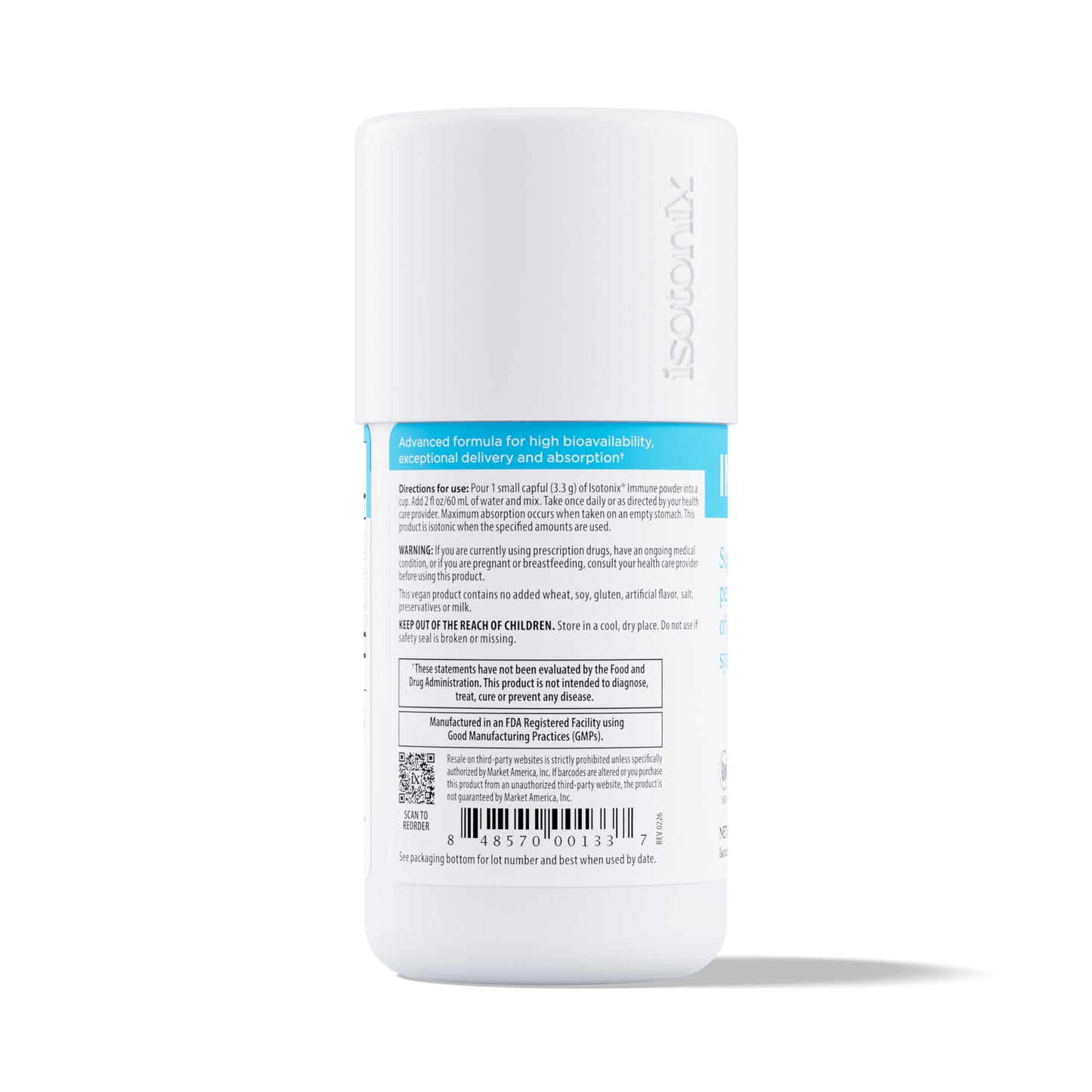 Isotonix Immune Wellmune Powder 3.5 Ounce