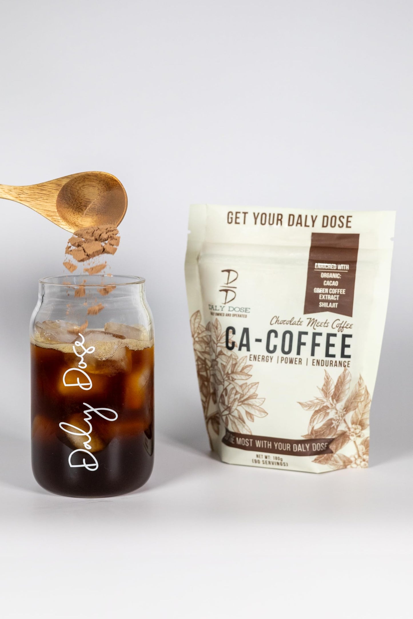 Daly Dose Ca-Coffee Powder 6.35 Ounce