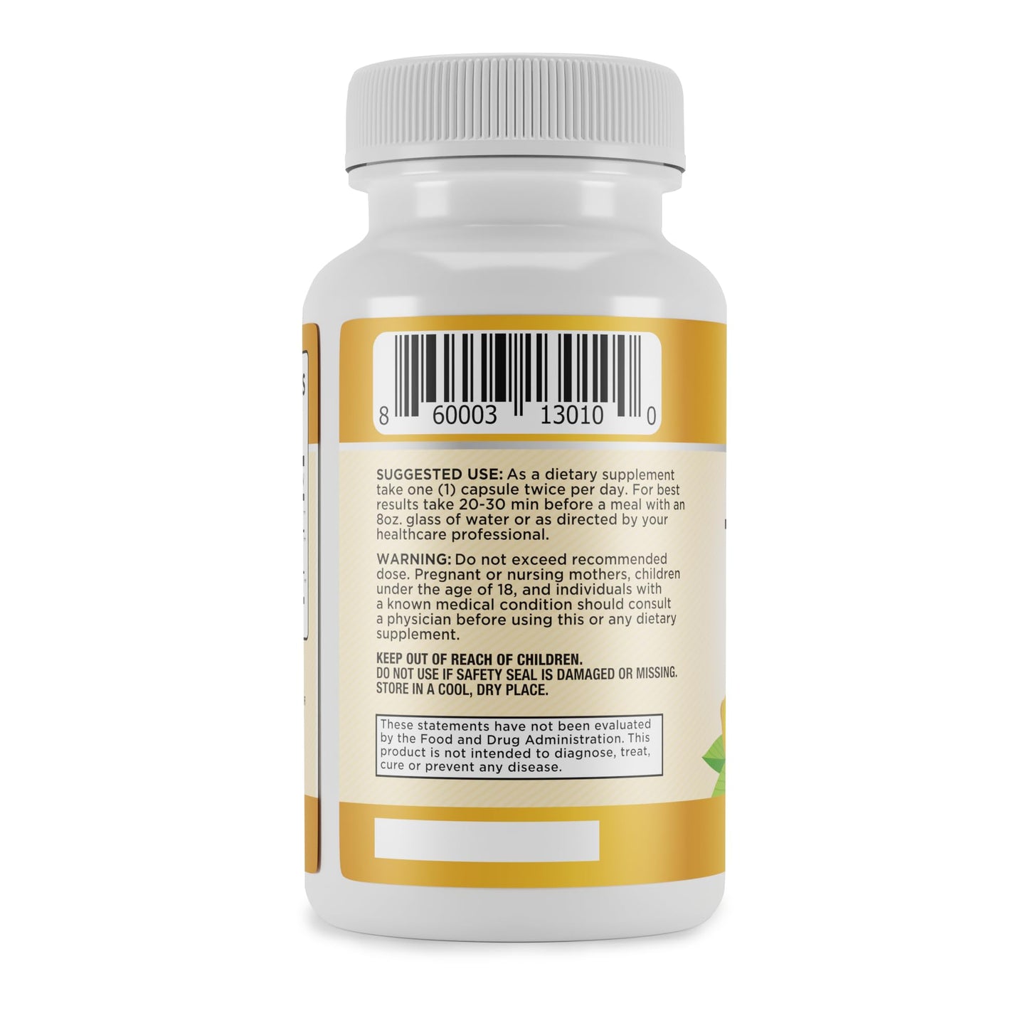 Harvest of Nature Organic Turmeric Curcumin Supplement, 120 Capsules
