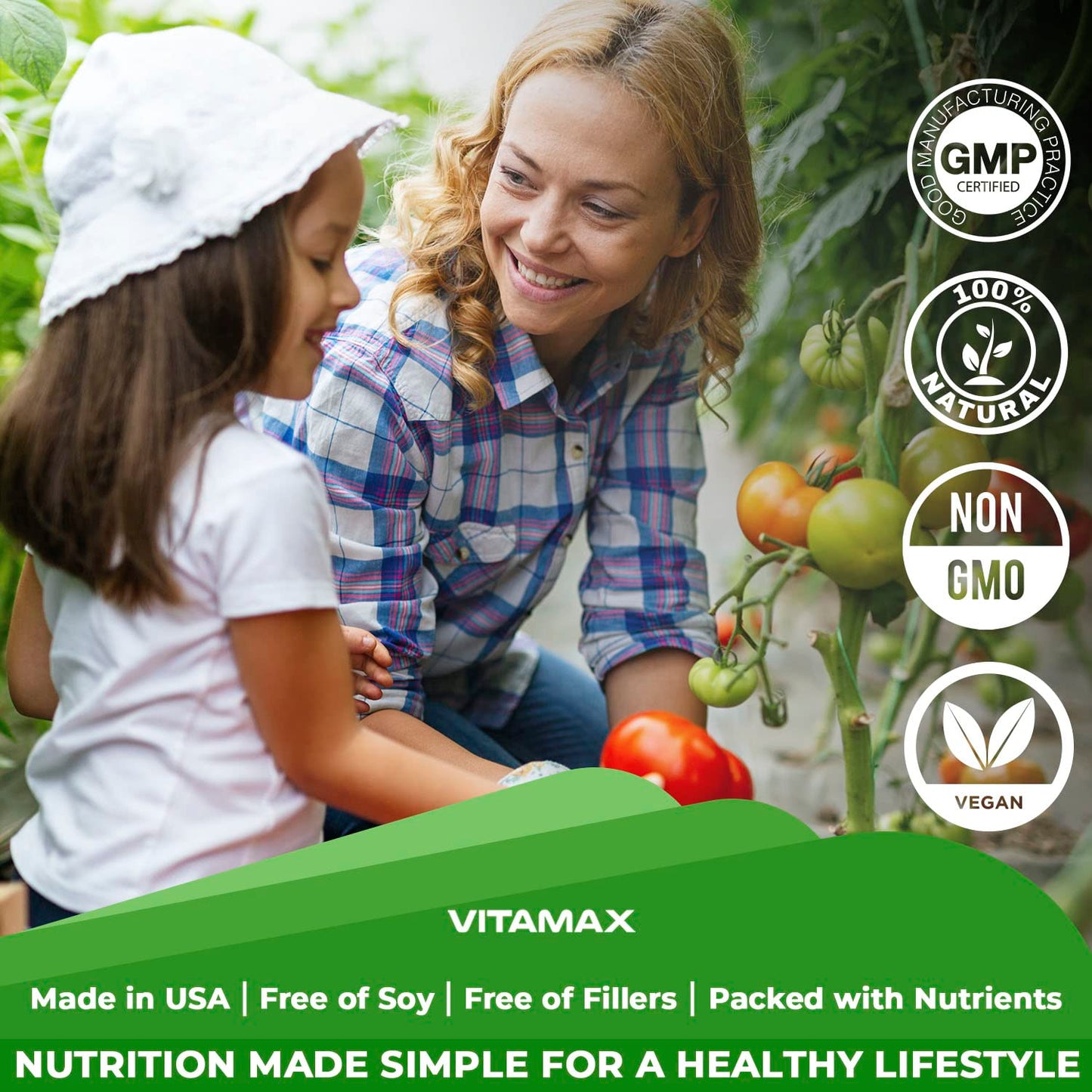 Vitamax Super Fruit and Vegetable Supplements – Whole Superfood Vitamins & Minerals – 180 Capsules