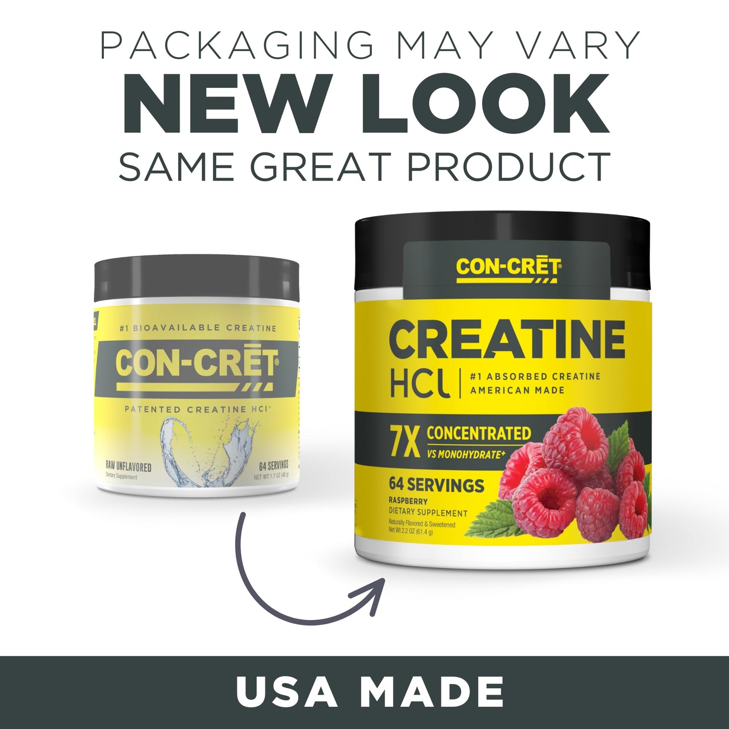 CON-CRET Creatine HCl Powder 2.2