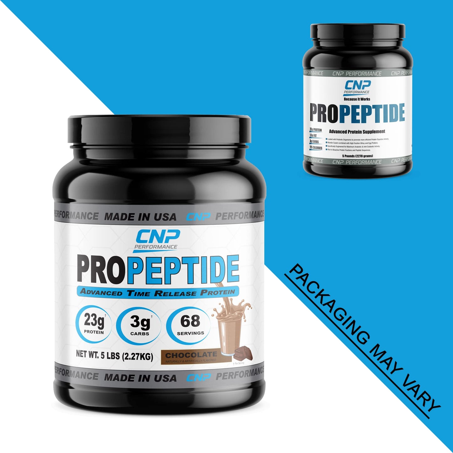 CNP Performance ProPeptide Protein Powder Chocolate 80 Ounce
