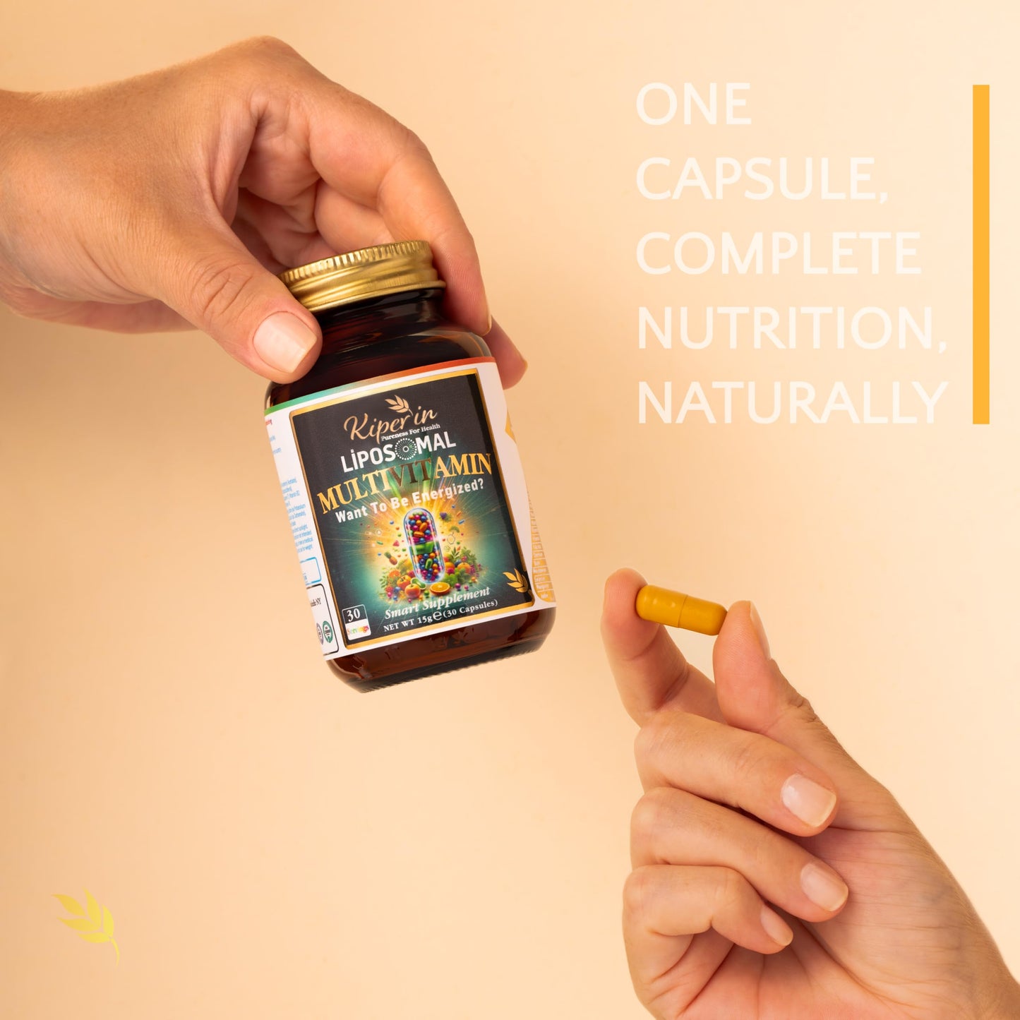 Kiperin Liposomal Multivitamin Smart Supplement Capsule 30 Count