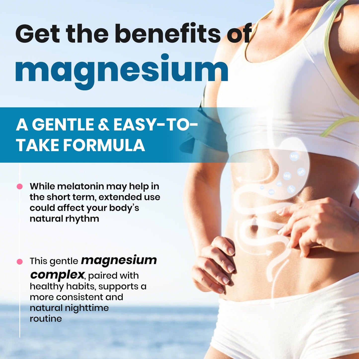 VEV DeepCalm Magnesium Complex for Women - 15-in-1 Glycinate & Citrate Capsules with Ashwagandha & L-Theanine, Capsules, 240 Capsules Total