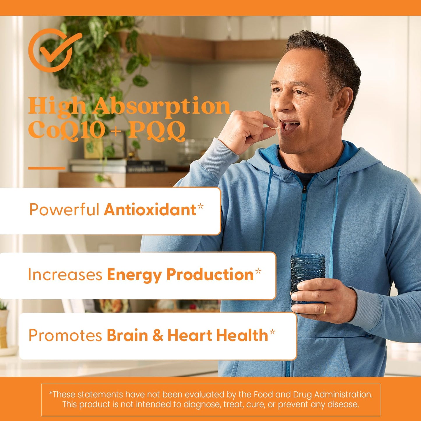 Doctor's Best High Absorption CoQ10 with PQQ 60 Veg Capsules