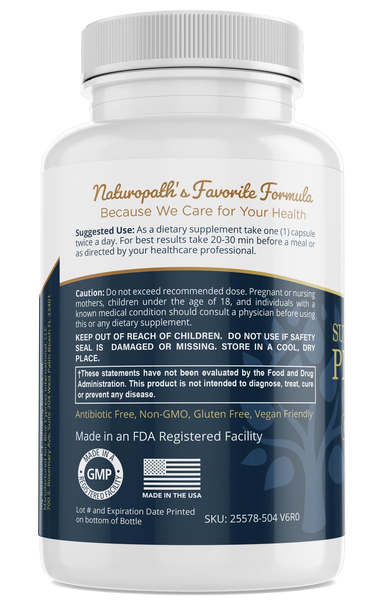 My Balance Prostate Formula Advanced Formula A Comprehensive Herbal Blend for Men’s Wellness Capsule 1 Count