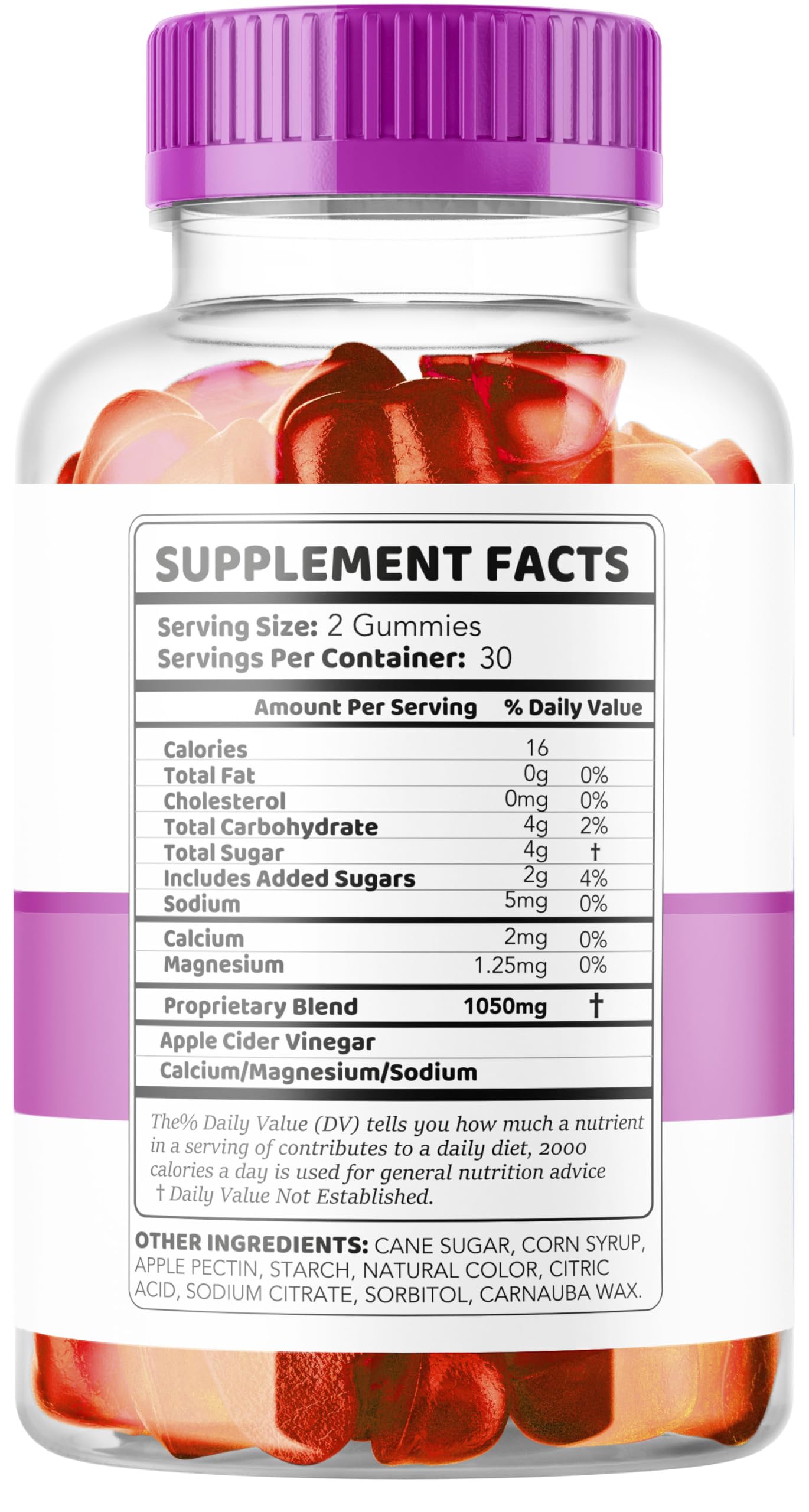 LIVORKA Revitalyn Apple Cider Vinegar Daily Formula Gummies, 180 Gummies