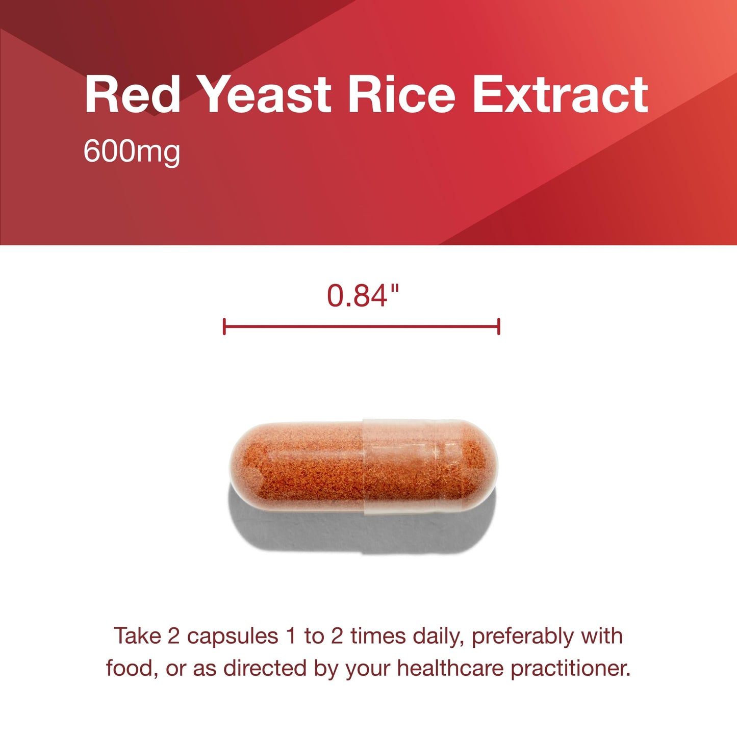 Protocol for Life Balance Red Yeast Rice 600 mg Capsule, 90 Count