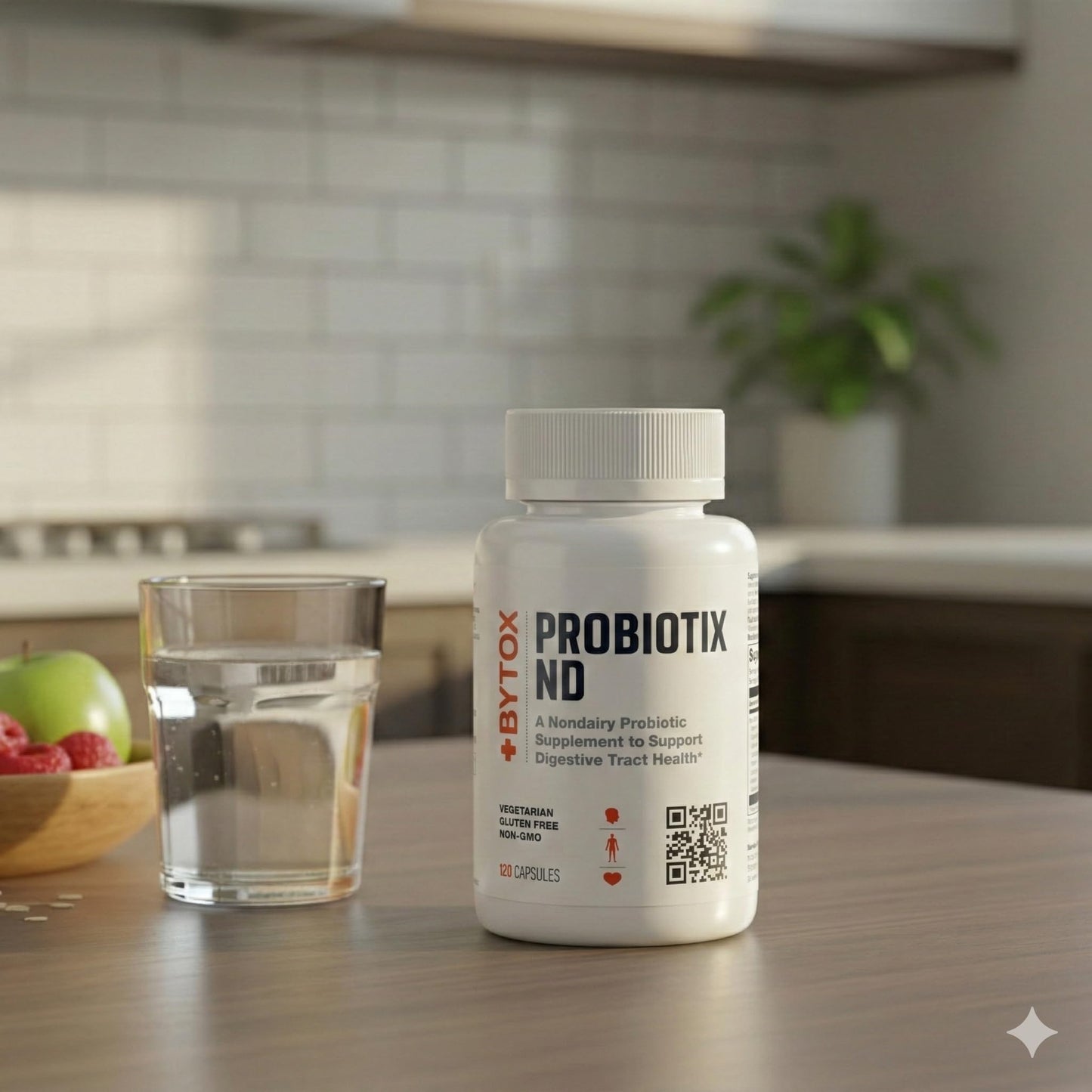 Bytox Probiotic Supplement Capsule, 120 Capsules