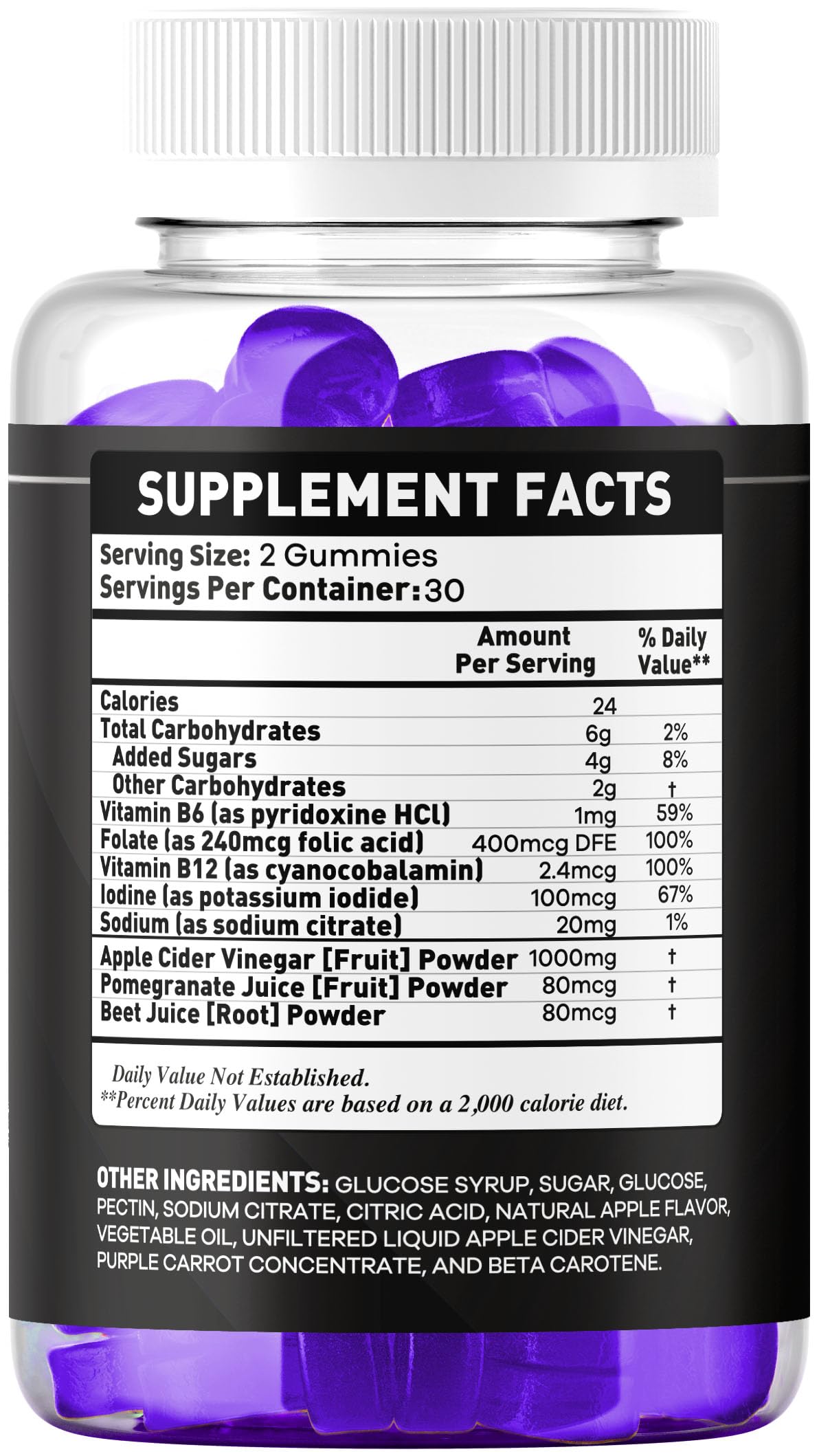 OVICIA Alpha Rock Gummies 60 Count
