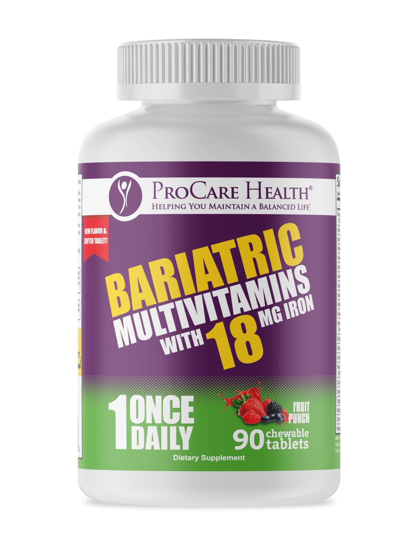 ProCare Health Core-18 Bariatric Multivitamin Capsules 90 Count