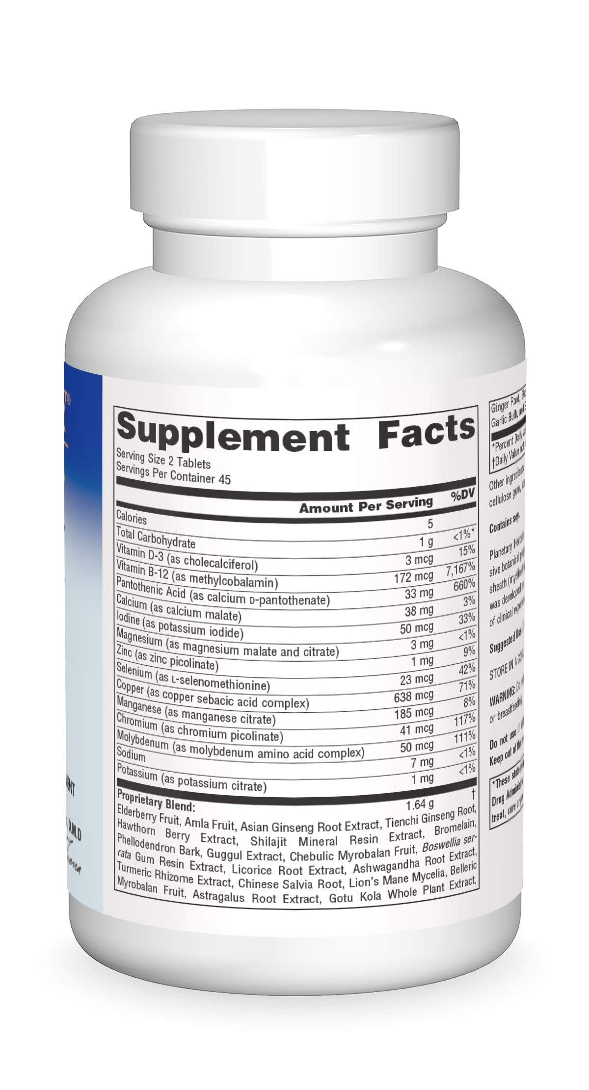Planetary Herbals Myelin Sheath Support Tablets, 90 Count