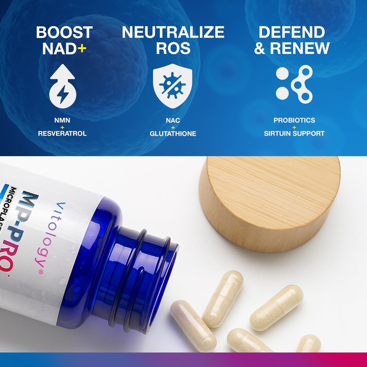 Vitology MP-PRO Microplastics Defense 60 Capsules