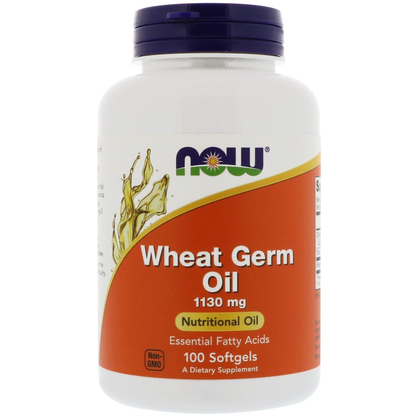 NOW Foods Wheat Germ Oil Softgels Pack of 3