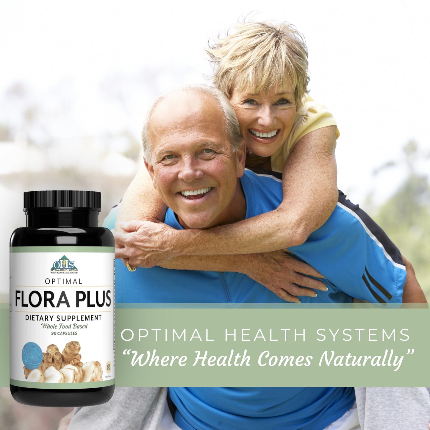 Optimal Health Systems Flora Plus 90 Capsules