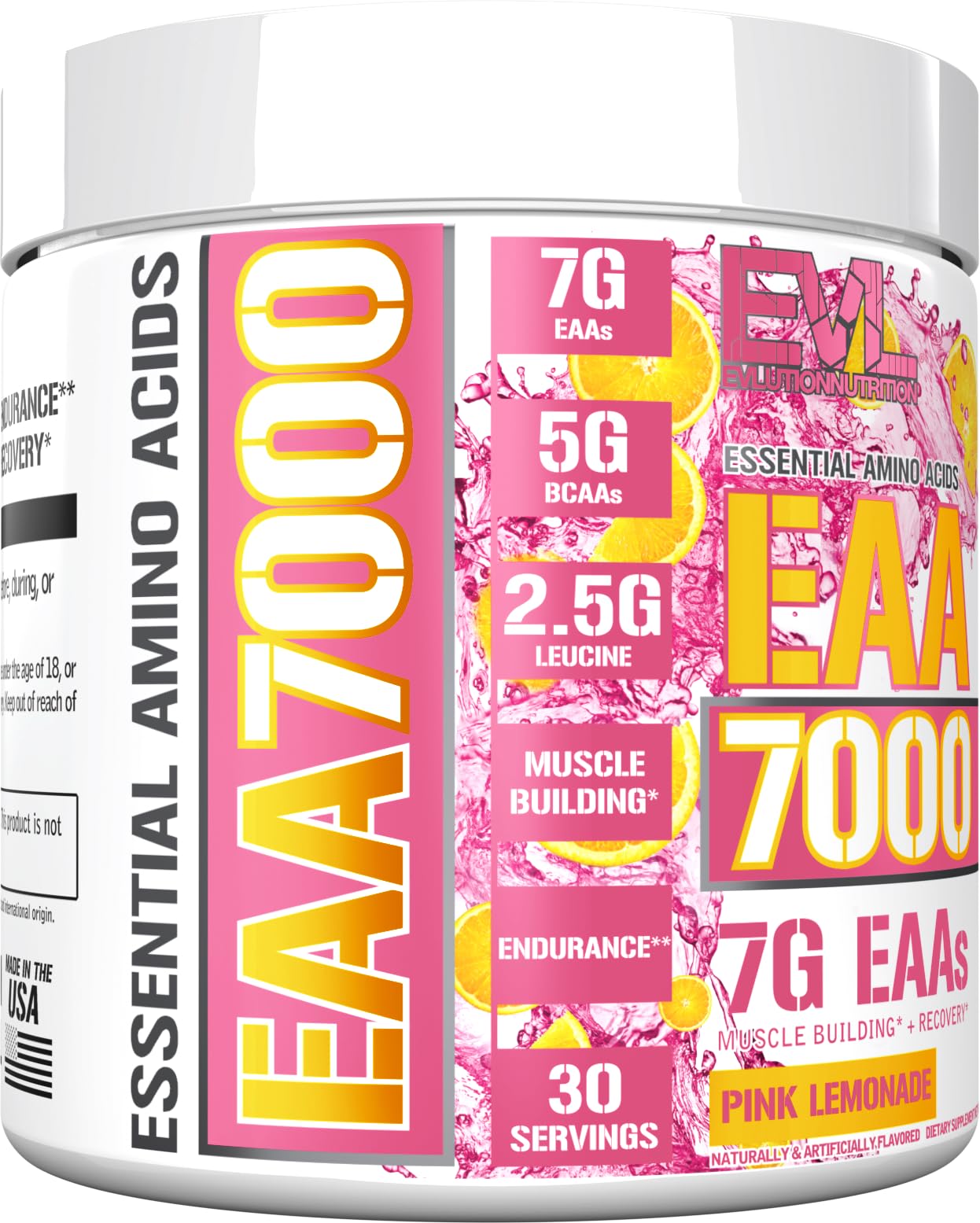 Evlution EAAs Amino Acids Powder 10.9 Ounce