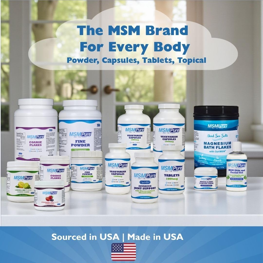 KALA HEALTH MSMPure Advanced Joint Support Capsule, 120 Count