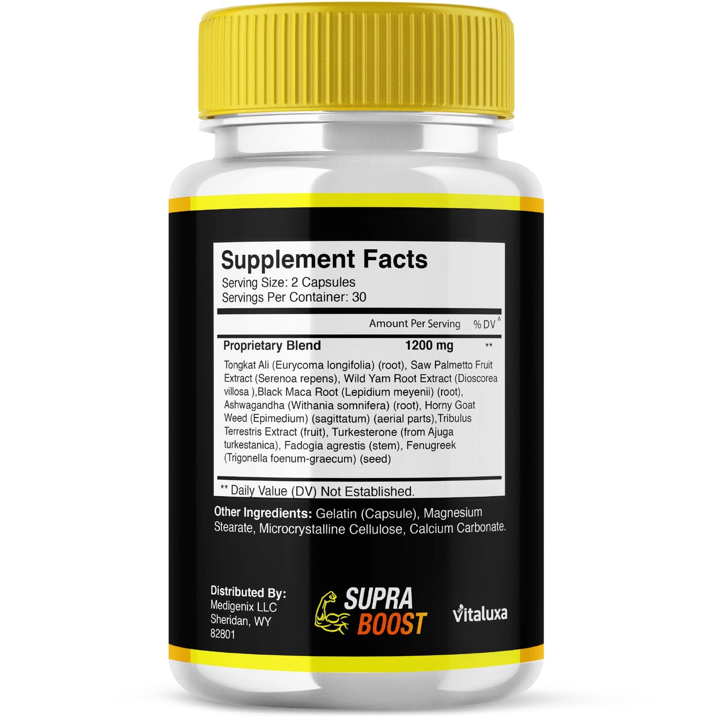 Vitaluxa Supra Boost Capsules 60 Count