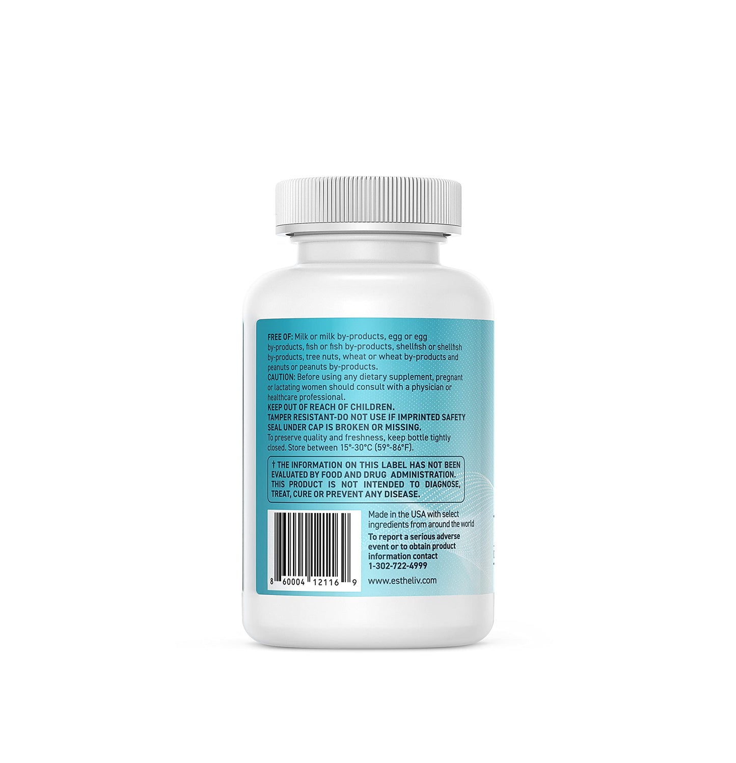 ESTHELIV Yes! Brain Capsules, 60 Count