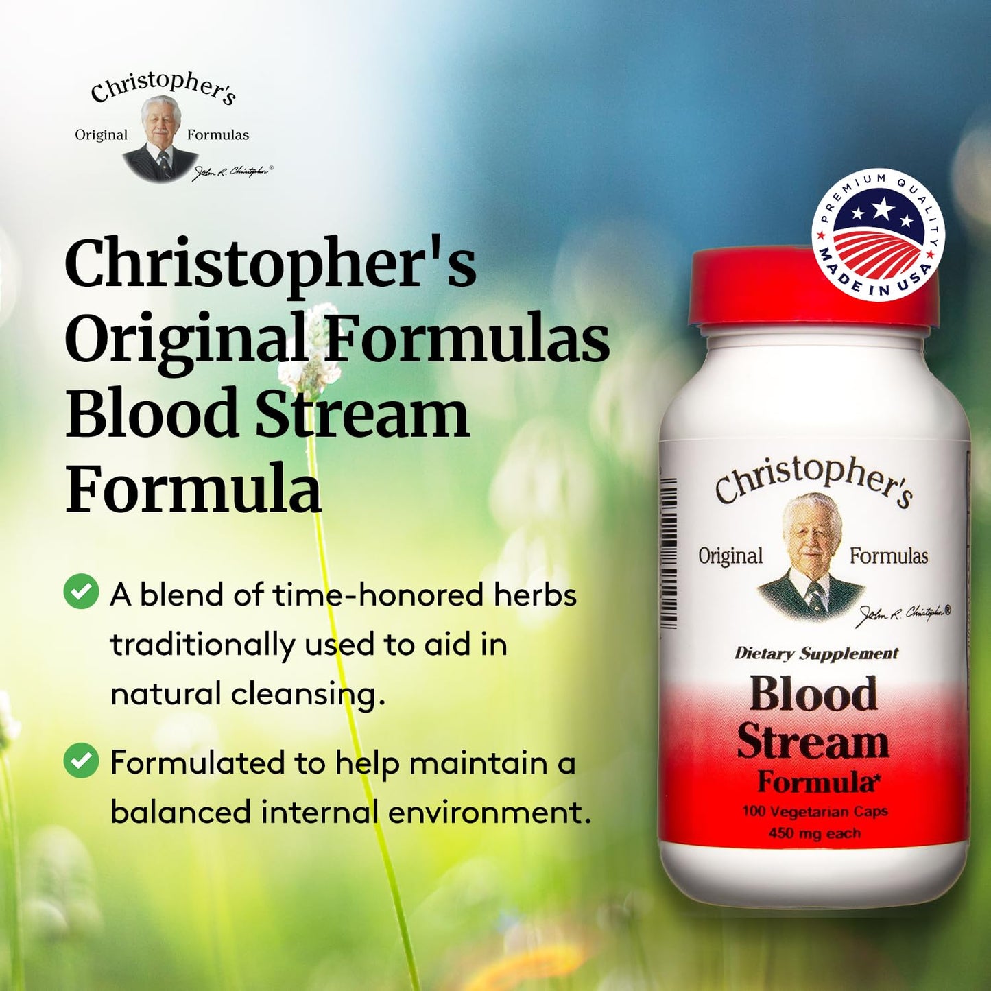 Christopher's Original Formulas Blood Stream Formula Tablet 200 Tablets