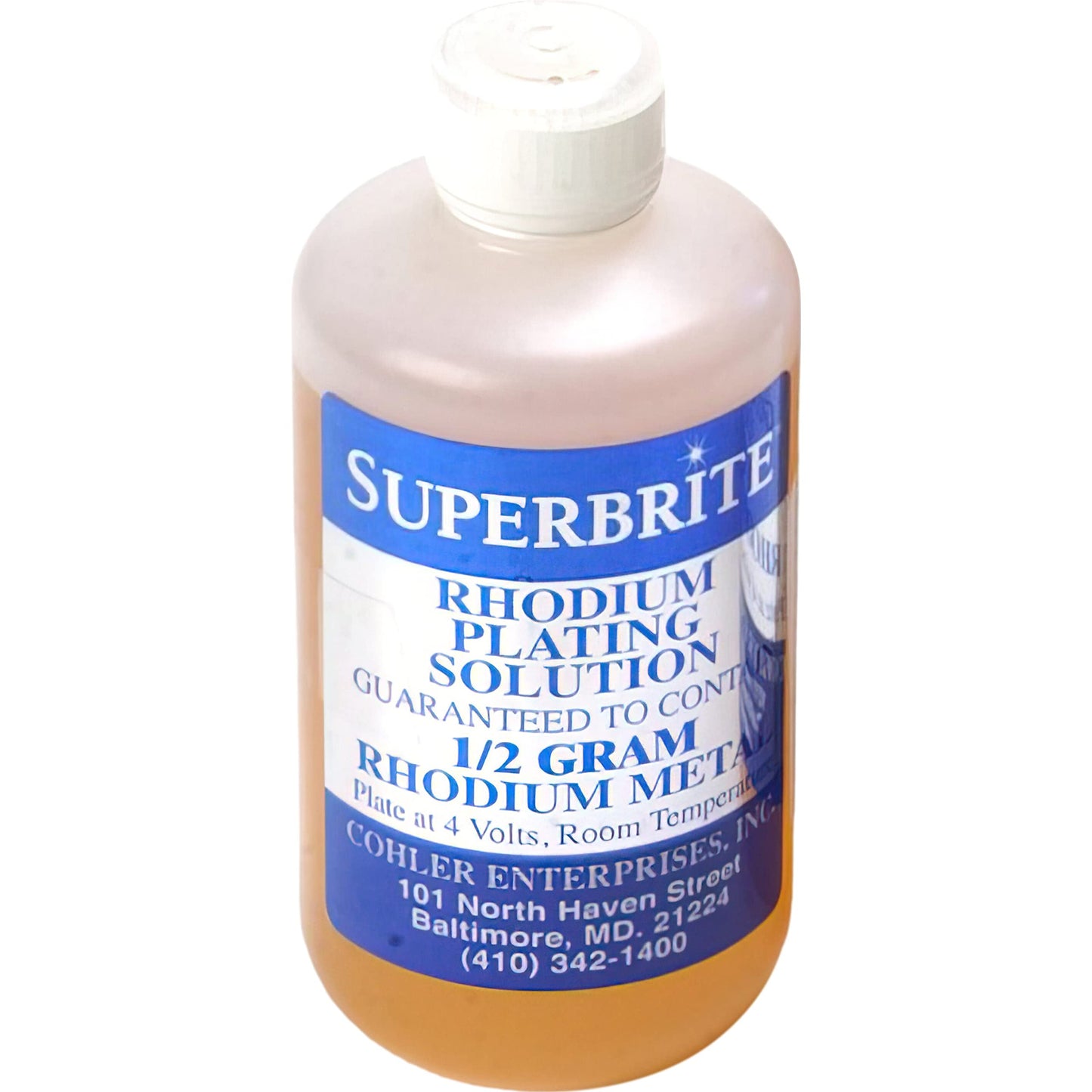FindingKing Superbrite Rhodium Plating Solution Ready To Use Powder 0.0176