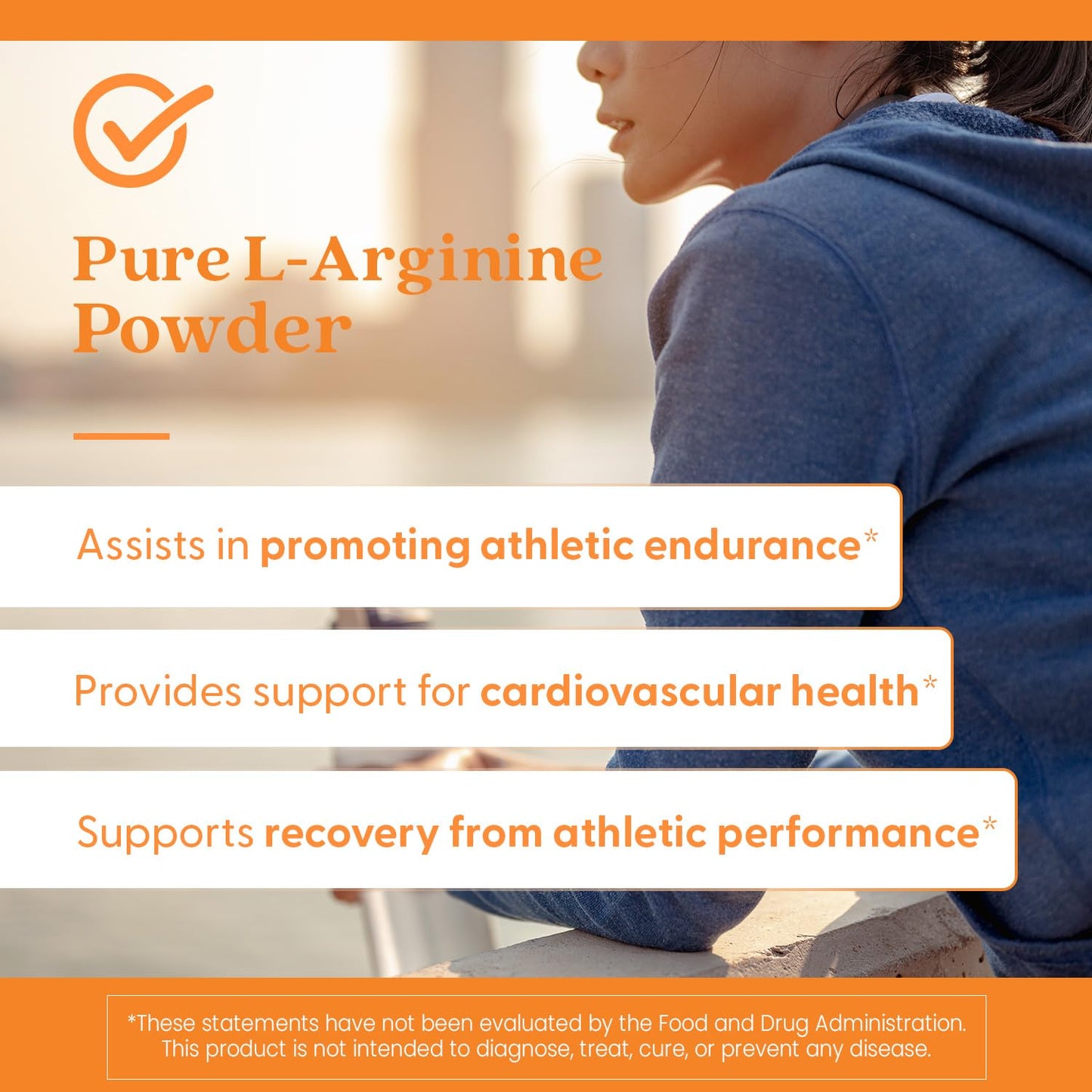 Doctor's BEST Pure L-Arginine Powder 10.6 oz