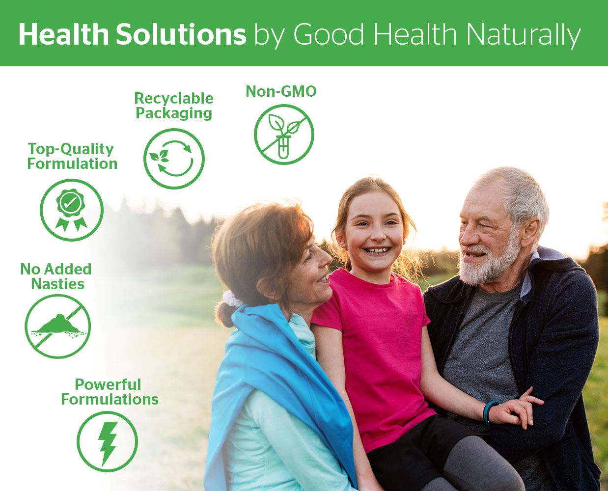 GOOD HEALTH NATURALLY BECAUSE IT WORKS! L-Carnitine Plus CoQ10 - for Heart, Liver, and Cell Health Capsule, 60 Vegetable Capsules