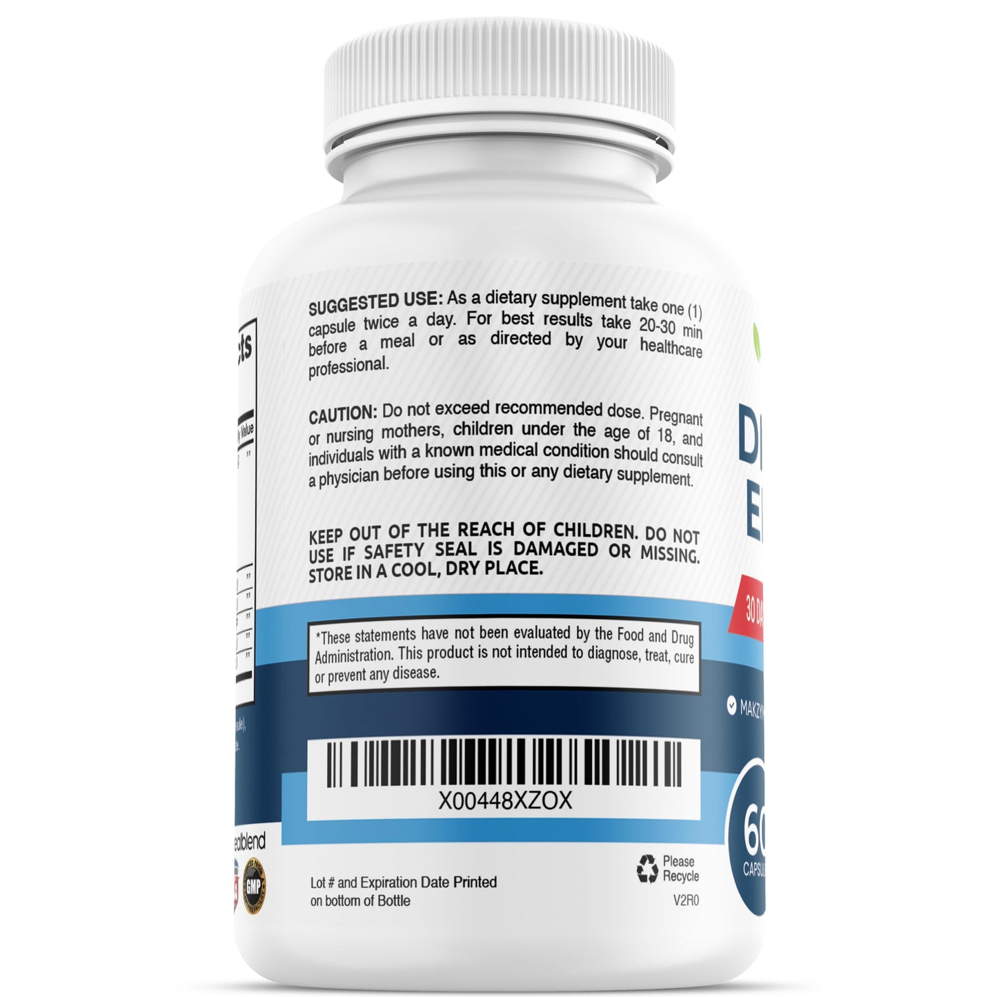 healblend Digestive Health Enzyme Blend Supplement Advanced Enzyme with Probiotics Capsule 1