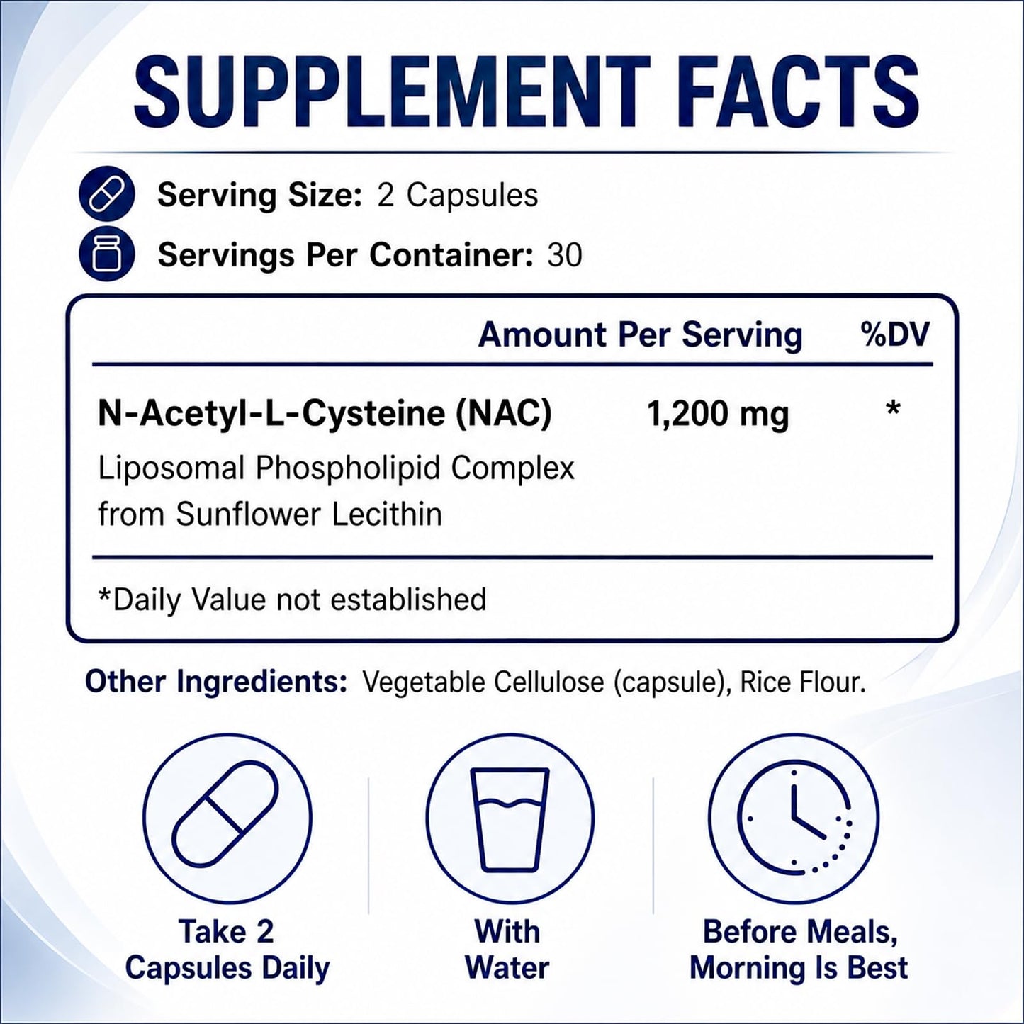 Ikokei Orvia Labs Liposomal NAC Supplement Capsule 1 Count