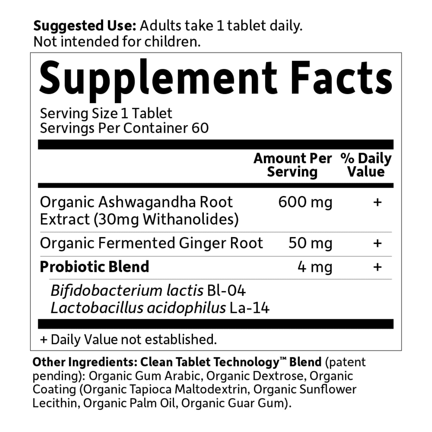 Garden of Life Women's Bundle: Organics Once Daily Multivitamin Tablets, Vitamin Code Raw Iron 22mg Capsules, Organic Ashwagandha with Probiotics & Ginger Tablets & Capsules, 120