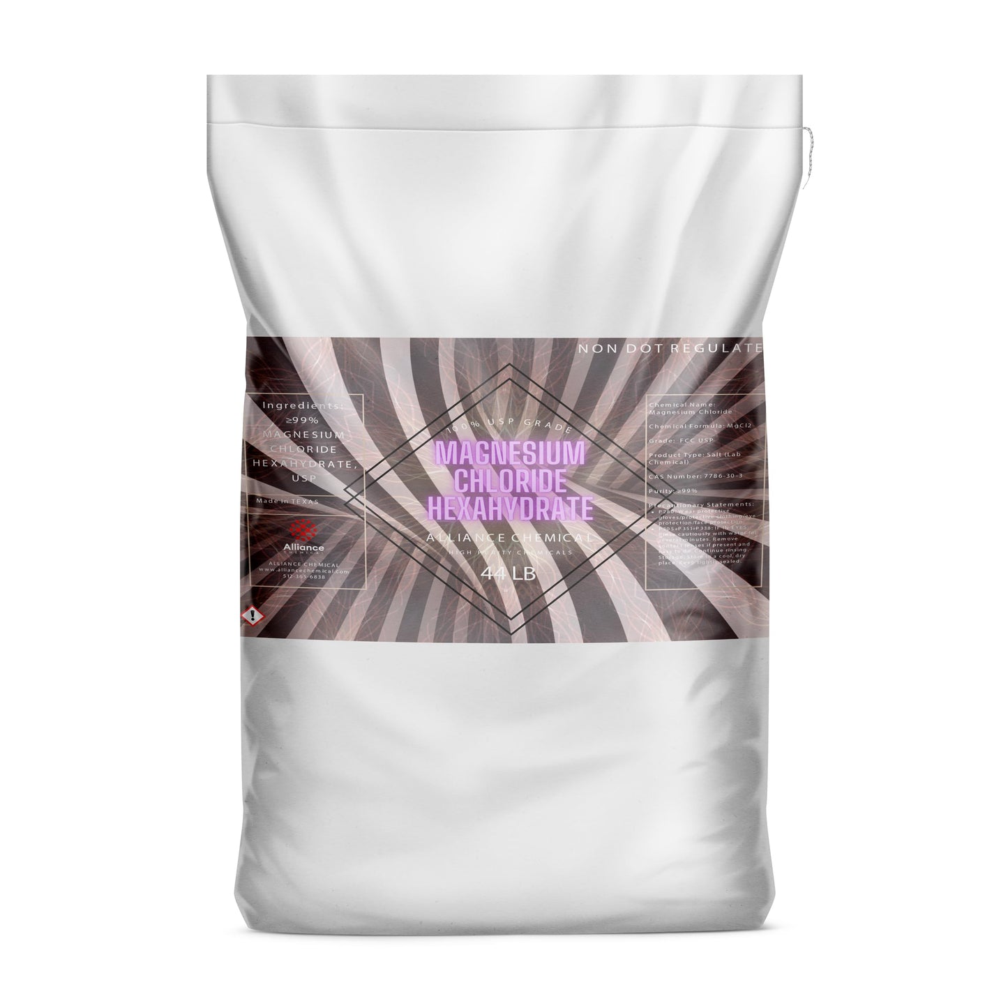 Alliance Chemical Magnesium Chloride Hexahydrate FCC USP Grade Powder 11264 oz Ice Melt and Food Industry Raw Material