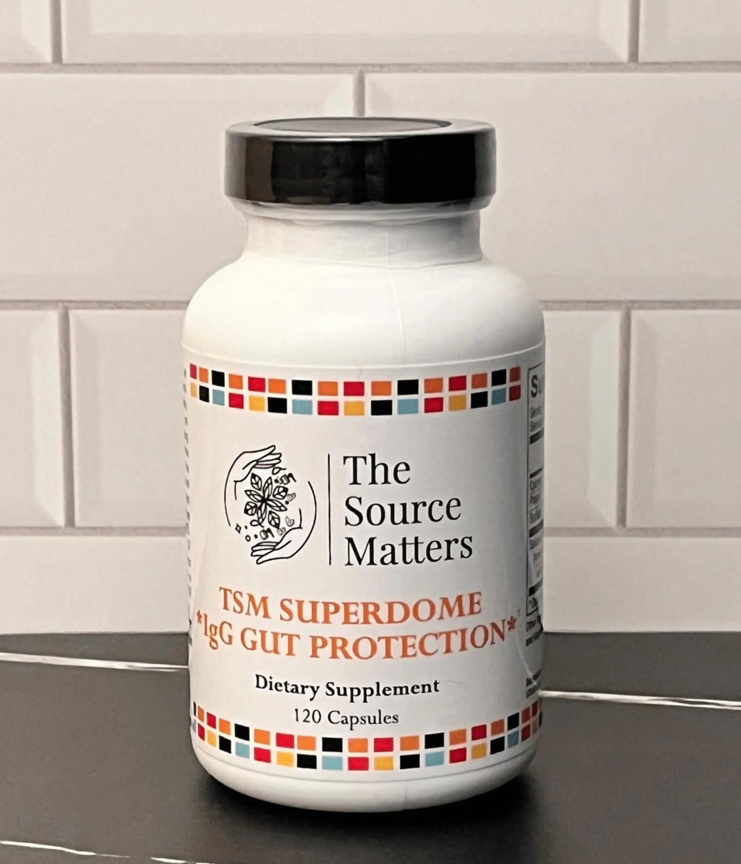 THE SOURCE MATTERS SUPERDOME IgG Gut Protection Capsule, 120 Count