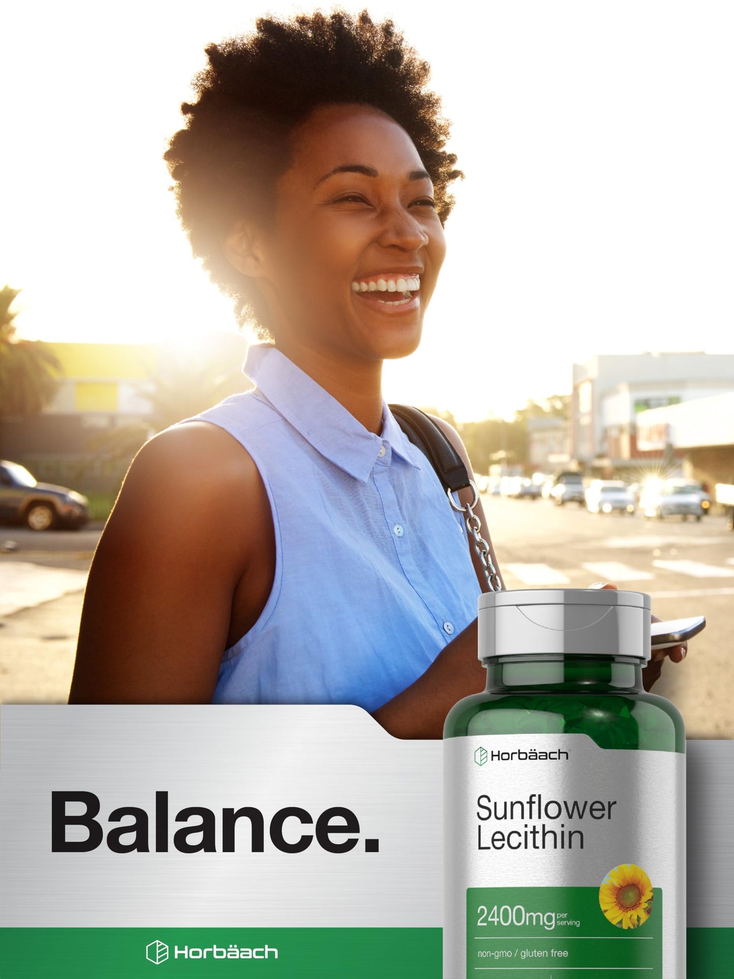 Horbäach Sunflower Lecithin Softgel 60