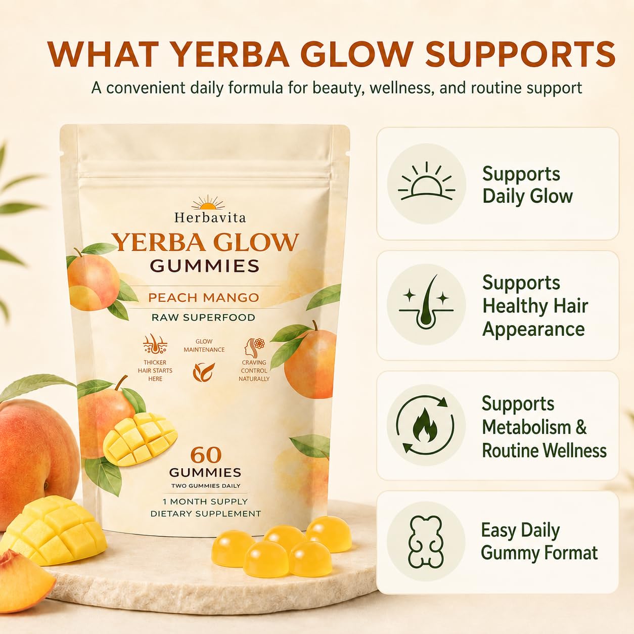 Herbavita Folly Hair Growth Capsule 60 Count