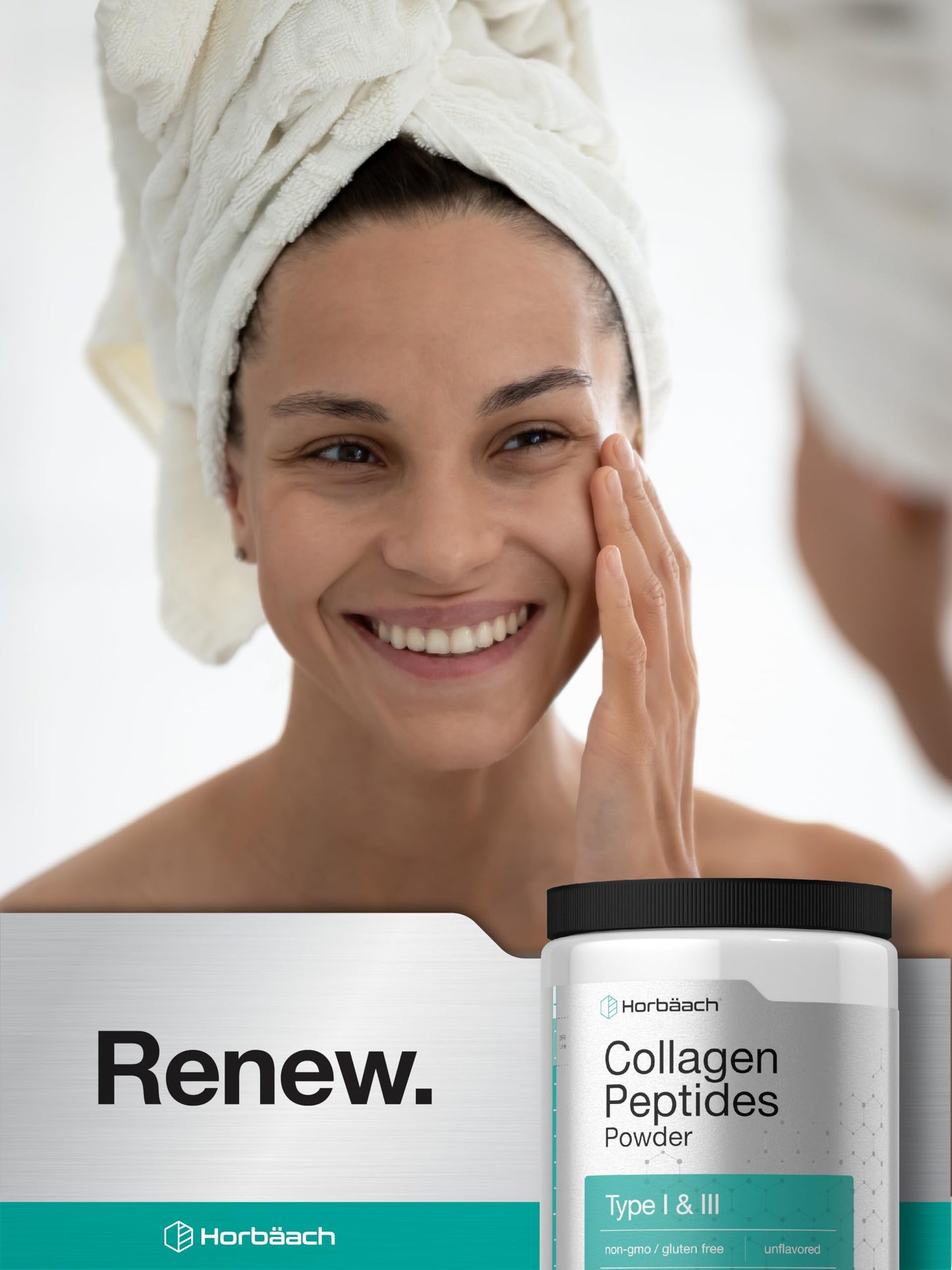 Horbäach Collagen Peptides Powder 7 oz