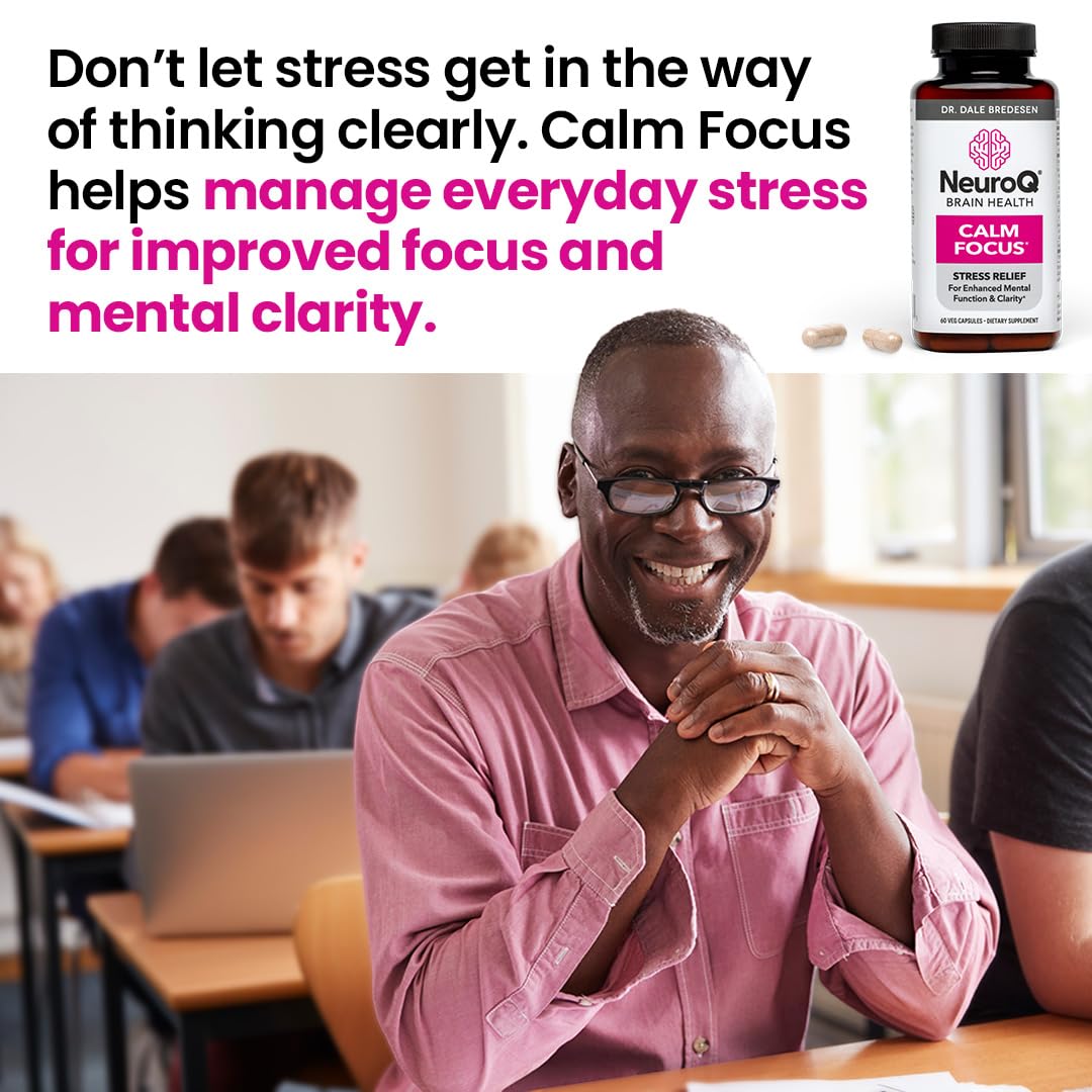 LifeSeasons NeuroQ Calm Focus Capsule, 60 Capsules