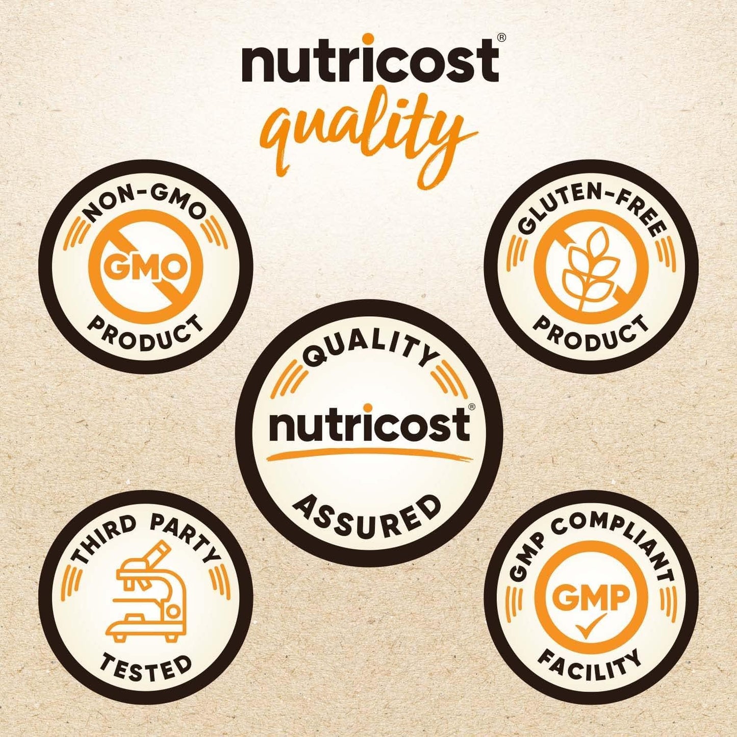 Nutricost Organic Pea Protein Powder, 1 lb