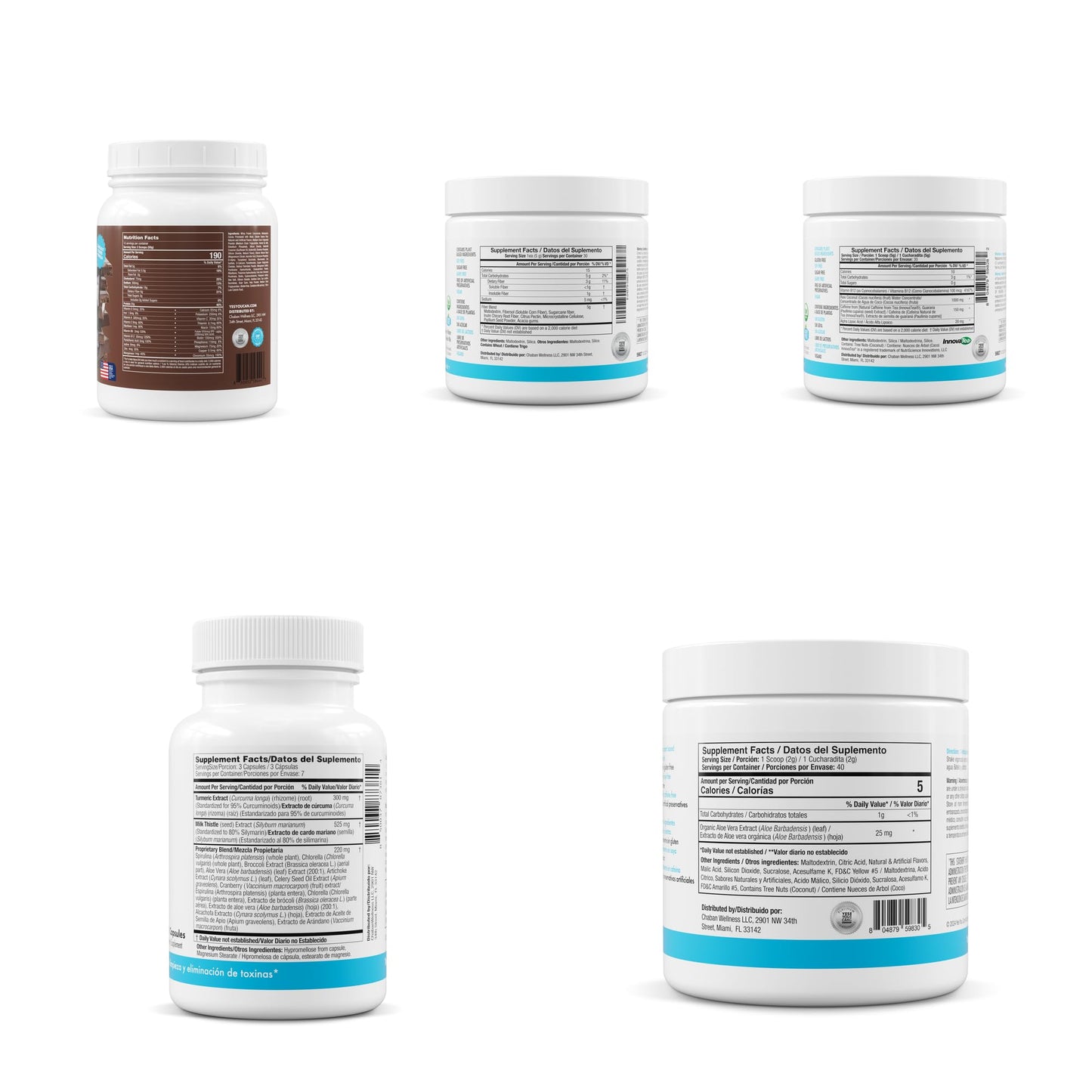 Yes You Can! Detox Plus Fiber Kit Powder 27.5137 oz