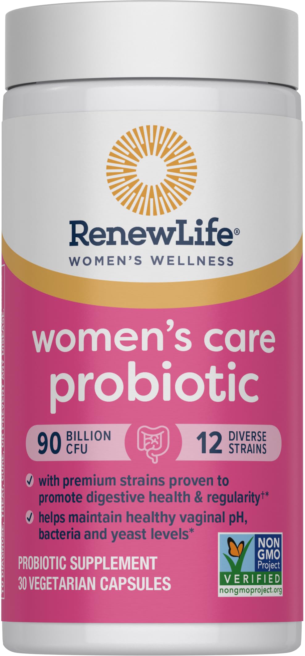 Renew Life Women's Care Probiotic 90 Billion CFU Capsule 30 Count