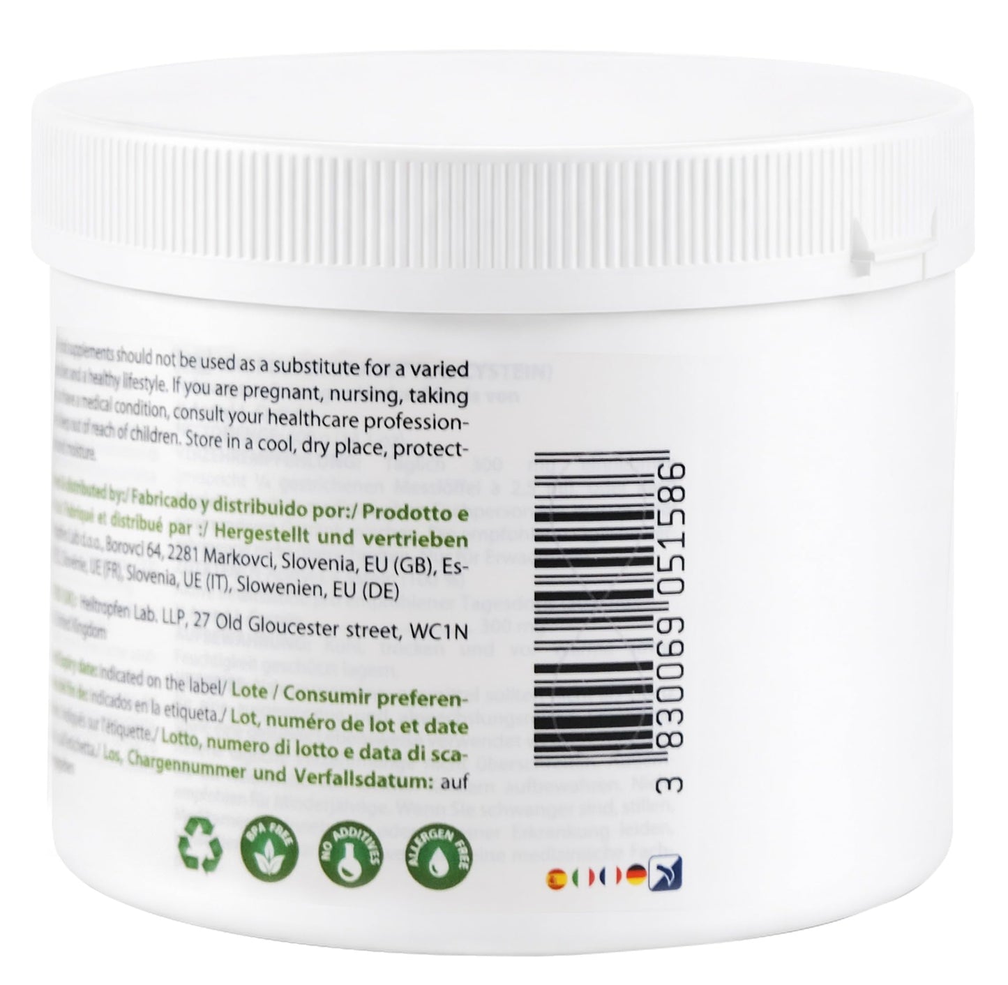Heiltropfen NAC (N-Acetyl-L-Cysteine) Powder 14.1 oz