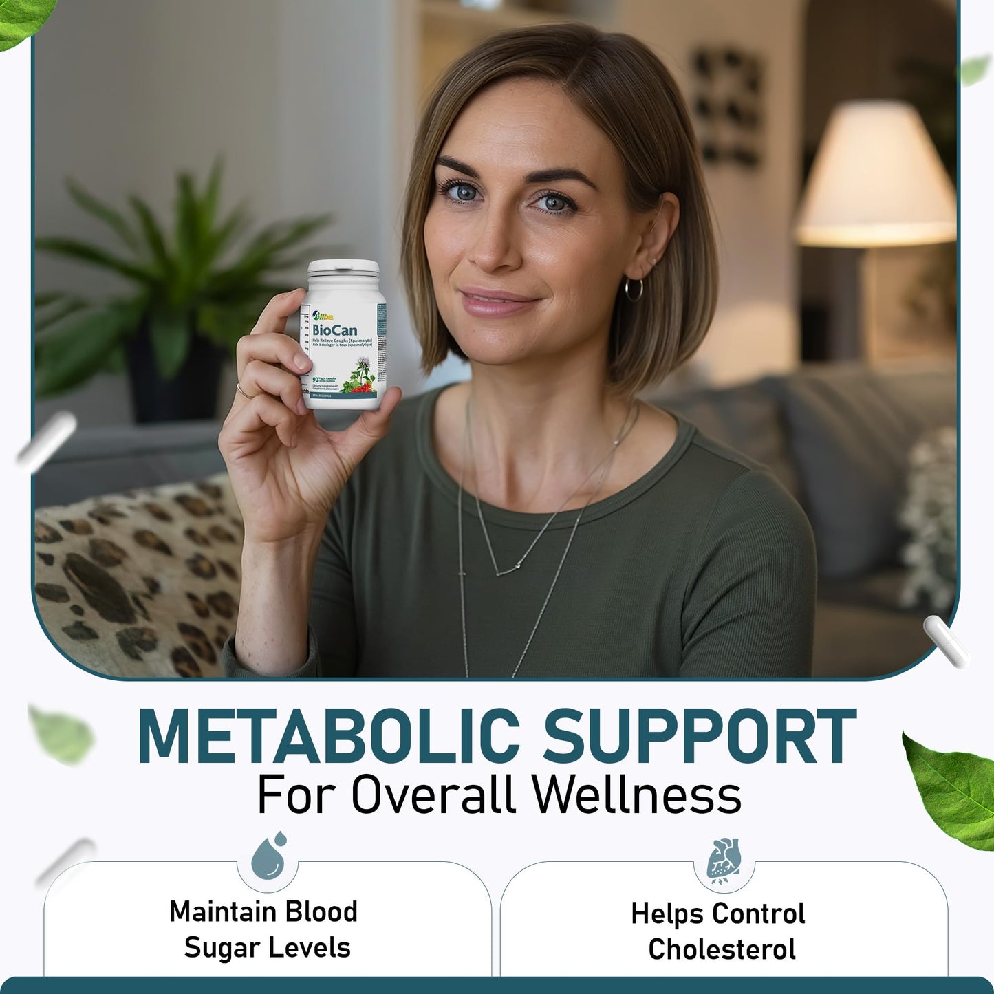 Allbe BioCan Berberine and Cinnamon Capsules, 360 Capsules