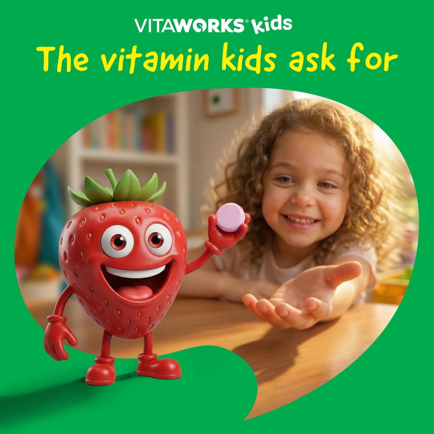 VitaWorks Kids Elderberry with Zinc and Vitamin C Immune Support Chewable 120 Chewables