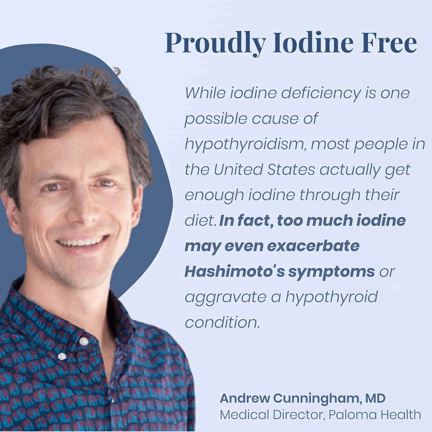 Paloma Iodine-Free Thyroid Support Supplement 60 Capsules