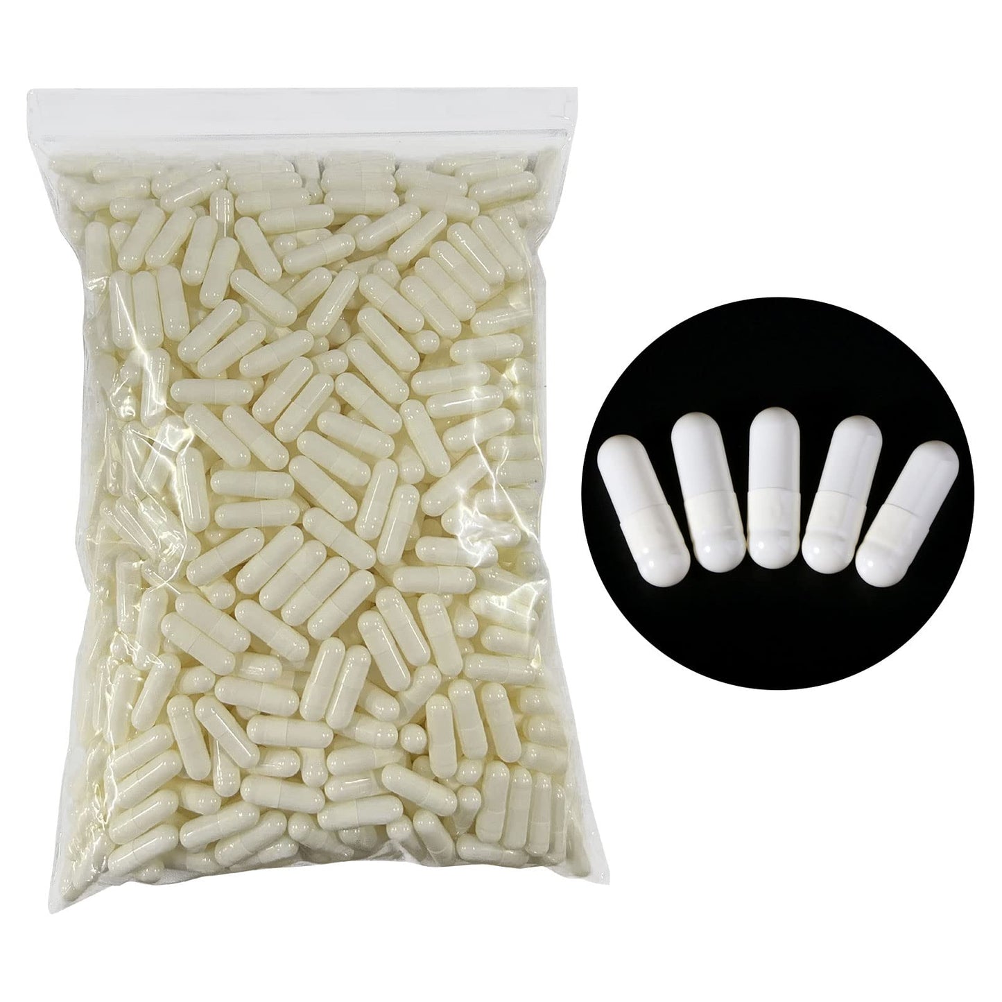 Jomgeroz Empty Gelatin Capsules